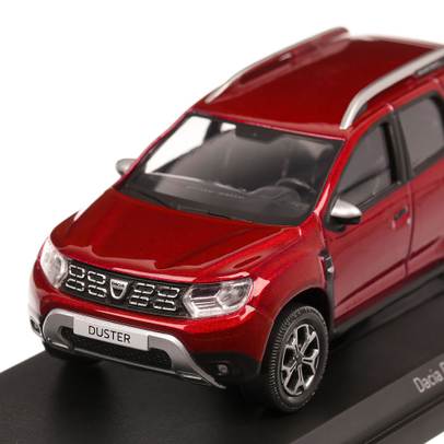 Dacia Duster  Mk.II 2018, macheta SUV scara 1:43, rosu, Norev