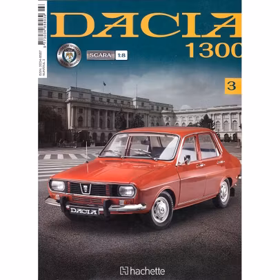Macheta construibila Dacia 1300 scara 1:8 Hachette - Nr.3