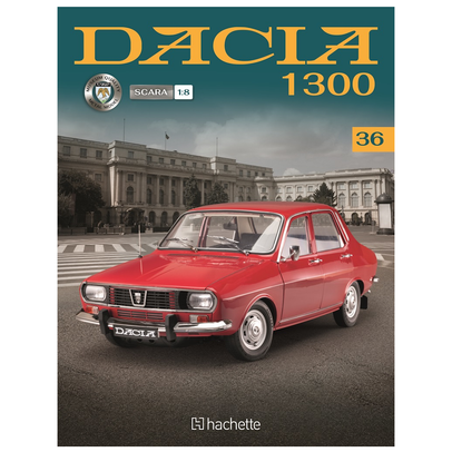 Macheta construibila Dacia 1300 scara 1:8 Hachette - Nr.36