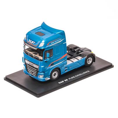 DAF XF530 Pure Excellence 2017, macheta cap tractor scara 1:43, albastru, Eligor