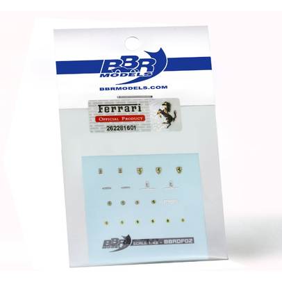 Decaluri Ferrari scara 1:43, BBR Models