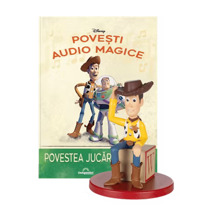 Povesti Audio Disney Nr 9 Povestea jucariilor figurina audio copii DeAgostini