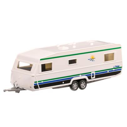 Div.Big polar 2005, macheta rulota, scara 1:43, alb, Cararama