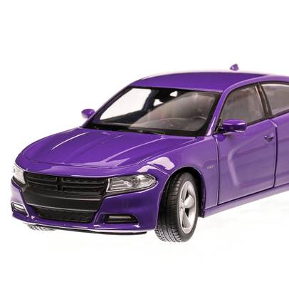 Dodge Charger R/T 2016, macheta auto, scara 1:24, indigo, window box, Welly