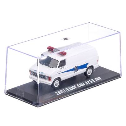 Dodge Ram B250 Van Indiana State Police 2008, macheta auto, scara 1:43, alb, GreenLight
