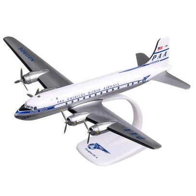 Macheta avion Douglas DC-4 Pan American 1960 scara 1:125