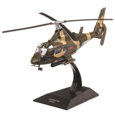 Elicopter Harbin Z-9G China 1981, macheta elicopter scara 1:72, camuflaj verde, Atlas