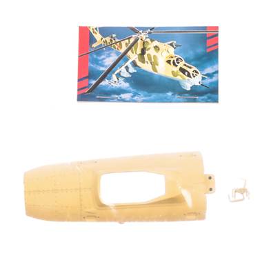 Macheta Elicopterului de asalt MI-24V kit construibil Eaglemoss nr.28