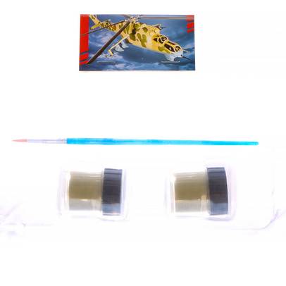 Macheta Elicopterului de asalt MI-24V kit construibil Eaglemoss nr.102