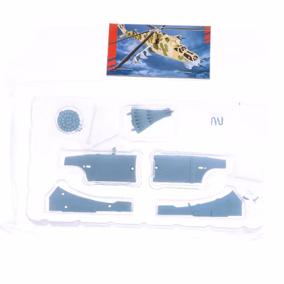 Macheta Elicopterului de asalt MI-24V kit construibil Eaglemoss nr.116