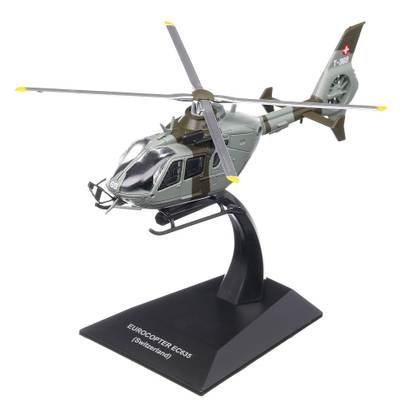 Eurocopter EC635 Switzerland, macheta elicopter, scara 1:72, camuflaj, Atlas