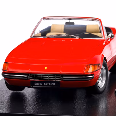 Ferrari 365 GTS Daytona Spider Serie 2 1971, macheta auto scara 1:18, rosu, KK Scale