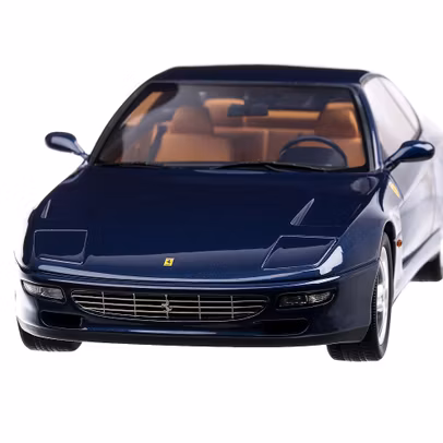 Ferrari 456 GT Resin Series 2003 albastru, scara 1:18 albastru inchis, GT Spirit