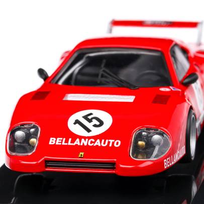 Ferrari 512 BB 1981, macheta auto 1:43, rosu, Bburago