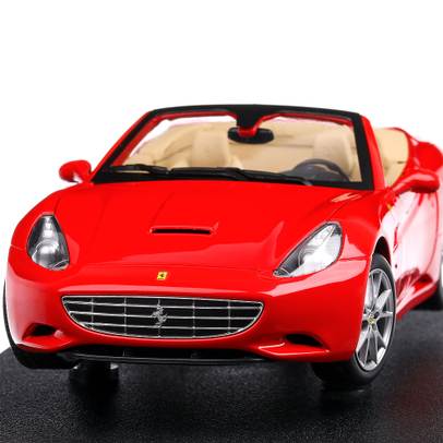 Ferrari California V8 2008, macheta auto scara 1:18, rosu, Hotwheels