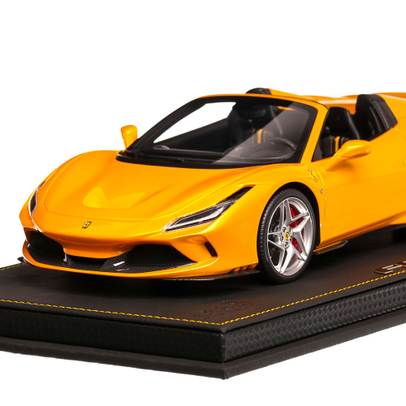 Ferrari F8 Tribute Spider 2019, macheta auto, scara 1:18, galben, BBR Models-7