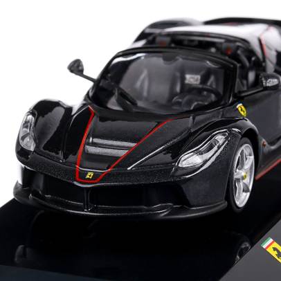 Ferrari LA FERRARI APERTA 2016, macheta auto, scara 1:43, negru, Atlas