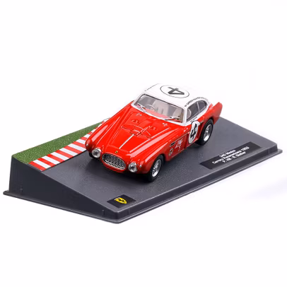 Macheta Ferrari 340 Mexico Vignale Coupe No 4 Rally Carrera Panamericana 1953 rosu 1:43-2