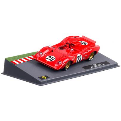 Macheta Ferrari 312 P 3.0L Spider No.25 12h Sebring 1969 rosu 1:43-2