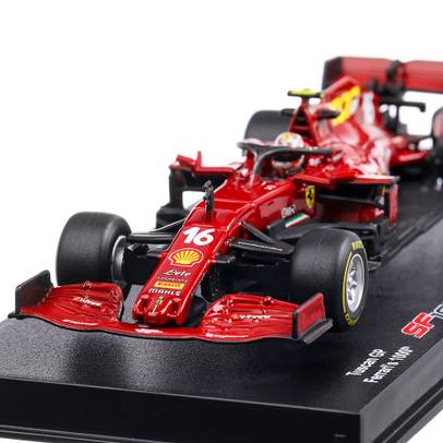 Macheta monopost Ferrari SF1000 #16 Leclerc 2020, Scuderia Ferrari F1, GP Toskana, 1:43, rosu, Bburago