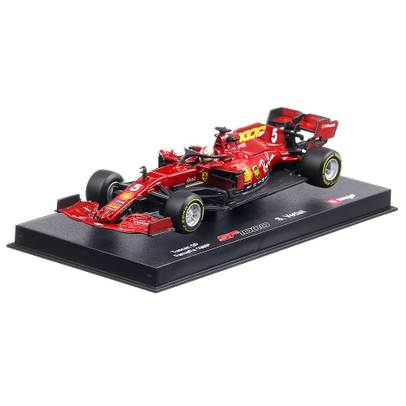 Ferrari SF1000 #5 S.Vettel  2020, scara 1:43, rosu inchis, Burago-2
