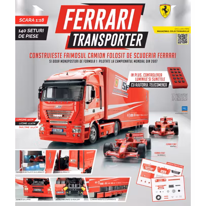 Abonament Ferrari Transporter F1 2007 - Iveco Stralis - Pachet 1 (nr.1-6)
