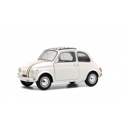 Fiat 500 L Italia 1968, macheta auto, scara 1:18, alb, Solido