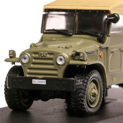 Fiat Nuova Campagnola AR59 Carabinieri 1959, macheta auto, scara 1:43, verde olive mat, Magazine models