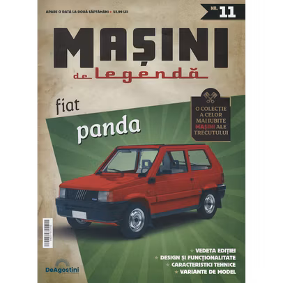 Machetă Škoda 1000 MBG De Luxe 1:43 – Mașini de Legendă Nr.6 Relansare