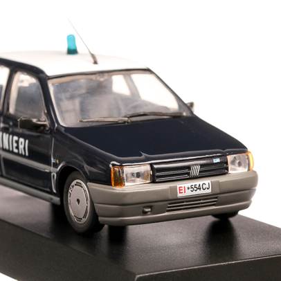 Fiat Tipo 1.1  Carabinieri 1988, macheta auto, scara 1:43, albastru inchis, Magazine models