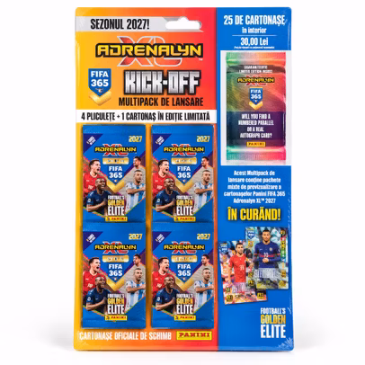 FIFA 365 Adrenalyn XL 2027 Kick-Off Multipack de Lansare Panini - 25 carduri