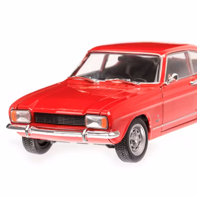Macheta auto Ford Capri I 1600 GT XLR 1969 1:24 rosu-6