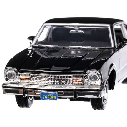 Ford Maverick 1974, macheta auto, scara 1:24, negru, Motor Max-5