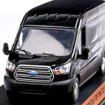 Ford Transit V363 2015, scara 1:43, negru, GreenLight