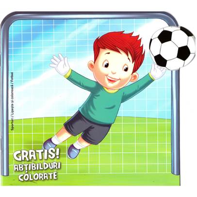 Lipeste si coloreaza - Sporturi - Fotbal