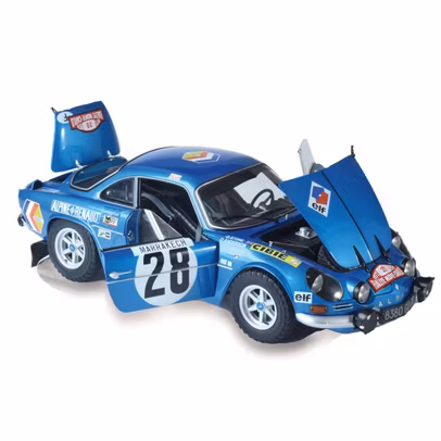 Macheta auto Renault Alpine A110 1600 S- kit complet scara 1:8