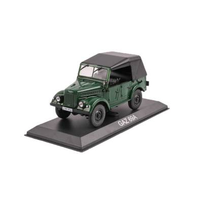 Gaz 69A 1954, macheta auto scara 1:43, verde, DeAgostini