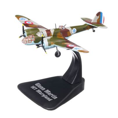 Glenn-Martin Maryland 167 1942, camuflaj, macheta avion scara 1:144, Atlas