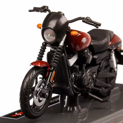 Harley-Davidson street 750 2015, macheta motocicleta, scara 1:18, visiniu, Maisto