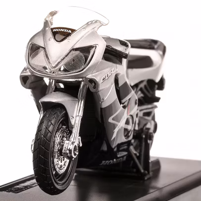 Honda CBR600F4I 2006, macheta motocicleta, scara 1:18, argintiu, Maisto