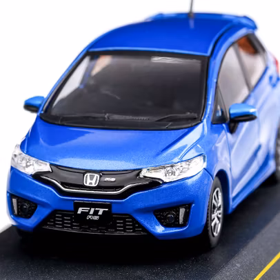 Honda Fit RS RHD 2014, macheta auto scara 1:43, albastru, First 43 Models