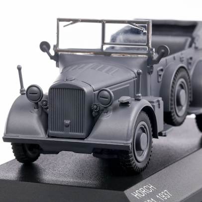 Horch 901 1937 macheta auto scara 1:43 gri mat White Box