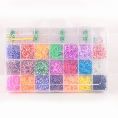 Set elastice Rainbow Loom - cutie