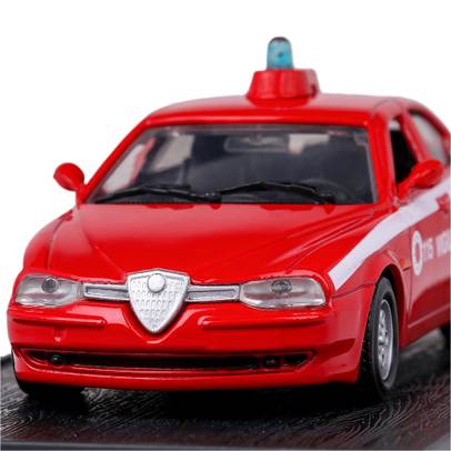 Macheta autospeciala Fire Command Car Italia 1999 rosu scara 1:43 Magazine Models