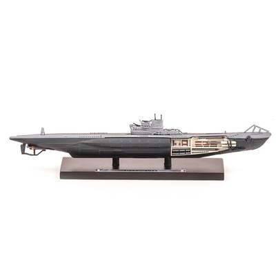 Submarinul U-255, Germania 1944, gri, macheta submarin la scara 1:350