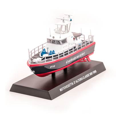Macheta salupa Motovedetta D'Altura Classe Carabinieri-3