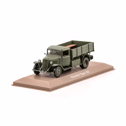 Masinile de razboi ale lumii stars nr.71 - Citroen Type 23 1940 verde 1:43