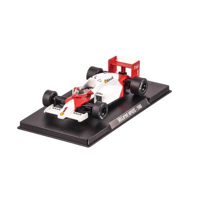 McLaren MP4/2C F1 #1 PROST 1986, macheta auto scara 1:43, gri, blister plastic, Magazine models