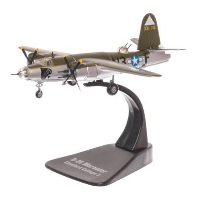 Martin B-26 Marauder CLEVELAND CALLIOPE 3 1943, camuflaj verde, macheta avion scara 1:144, Atlas