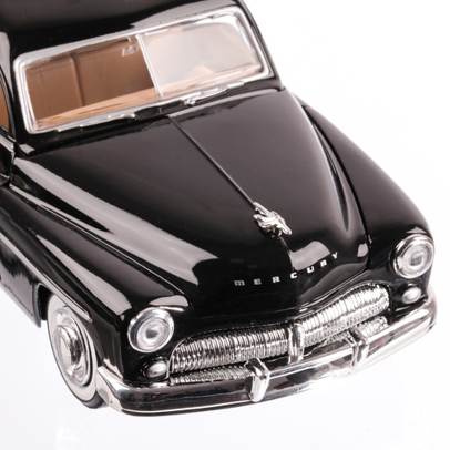 Mercury COUPE 1949, macheta auto scara 1:24, negru, window box, Motor Max-3